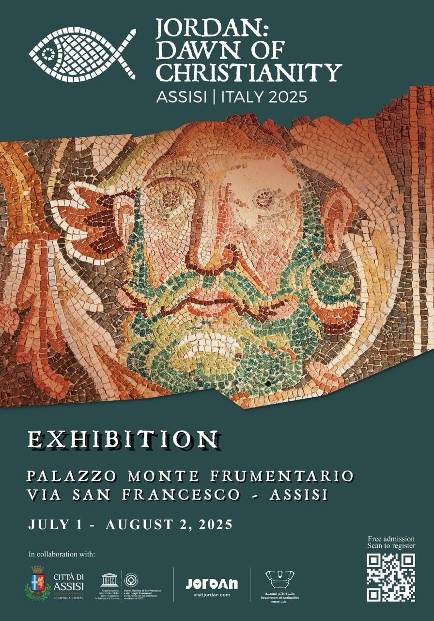 “Jordan: Dawn of Christianity” Exhibition Opens in Assisi, Italy